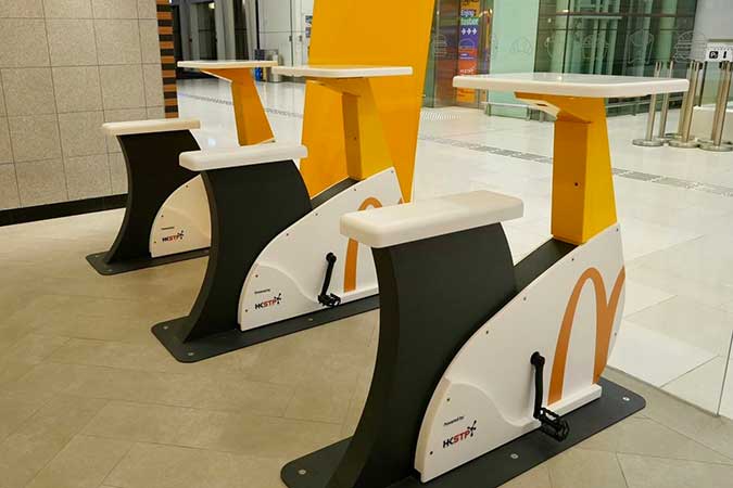 Charging Bike for McDonald's